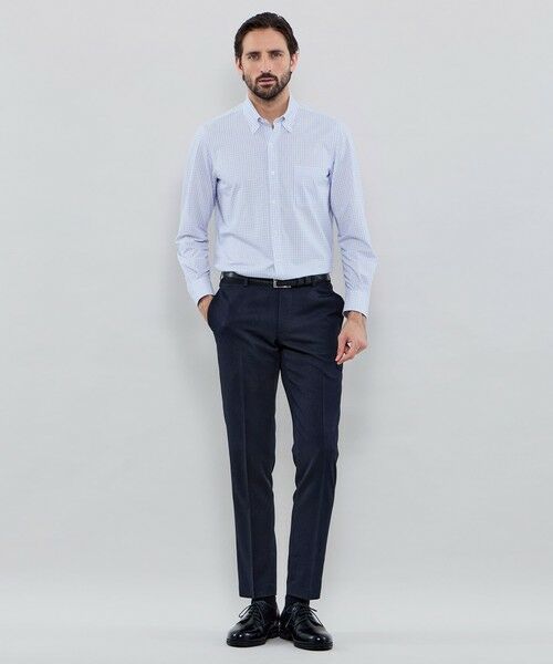 MACKINTOSH LONDON(MENS) / マッキントッシュ ロンドン メンズ シャツ・ブラウス | 【FLEX JERSEY】チェックプリントジャージーシャツ | 詳細1