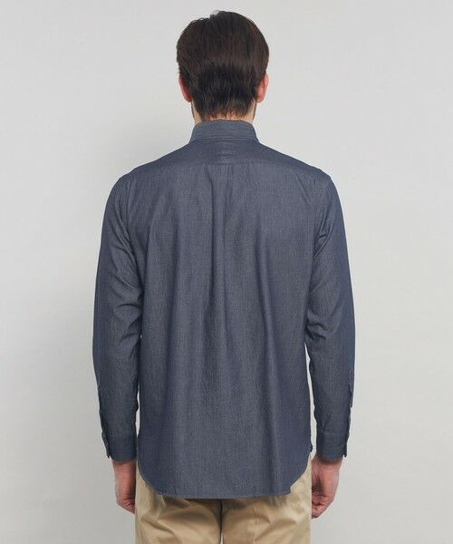 MACKINTOSH LONDON(MENS) / マッキントッシュ ロンドン 　メンズ シャツ・ブラウス | ノンツイストコットンデニムボタンダウンシャツ | 詳細4
