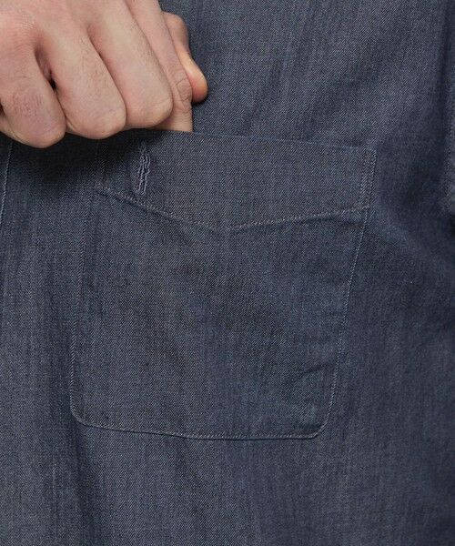 MACKINTOSH LONDON(MENS) / マッキントッシュ ロンドン 　メンズ シャツ・ブラウス | ノンツイストコットンデニムボタンダウンシャツ | 詳細5