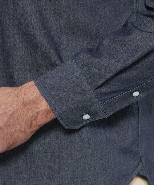 MACKINTOSH LONDON(MENS) / マッキントッシュ ロンドン 　メンズ シャツ・ブラウス | ノンツイストコットンデニムボタンダウンシャツ | 詳細6