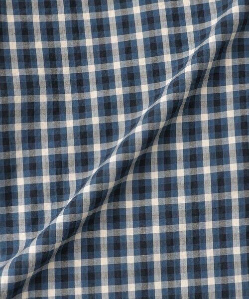 MACKINTOSH LONDON(MENS) / マッキントッシュ ロンドン 　メンズ シャツ・ブラウス | シアサッカーリネンギンガム 半袖ボタンダウンシャツ | 詳細11