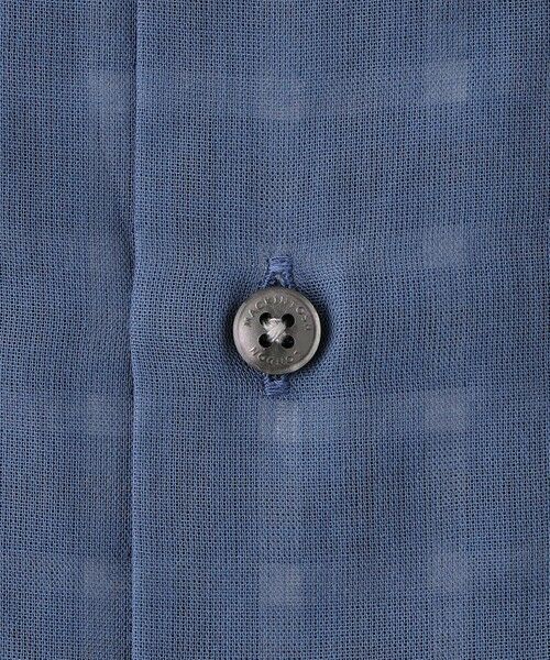 MACKINTOSH LONDON(MENS) / マッキントッシュ ロンドン 　メンズ シャツ・ブラウス | ダブルガーゼチェックオープンカラーシャツ | 詳細9