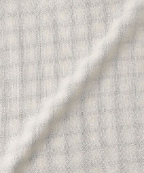 MACKINTOSH LONDON(MENS) / マッキントッシュ ロンドン 　メンズ シャツ・ブラウス | ダブルガーゼチェックオープンカラーシャツ | 詳細10