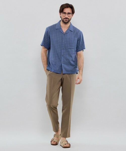 MACKINTOSH LONDON(MENS) / マッキントッシュ ロンドン 　メンズ シャツ・ブラウス | ダブルガーゼチェックオープンカラーシャツ | 詳細2