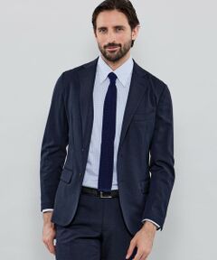 MACKINTOSH LONDON(MENS) / マッキントッシュ ロンドン 　メンズ ノーカラージャケット | 【WEB・一部店舗限定】【BREASY JACKET】ウールライクポリエステル セットアップジャケット