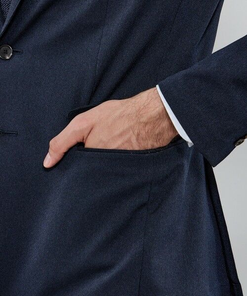 MACKINTOSH LONDON(MENS) / マッキントッシュ ロンドン メンズ ノーカラージャケット | 【WEB・一部店舗限定】【BREASY JACKET】ウールライクポリエステル セットアップジャケット | 詳細7