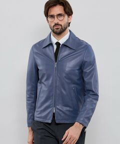 MACKINTOSH LONDON(MENS) / マッキントッシュ ロンドン 　メンズ ブルゾン | 【Weather proofed Leather】レザーアビエータージャケット
