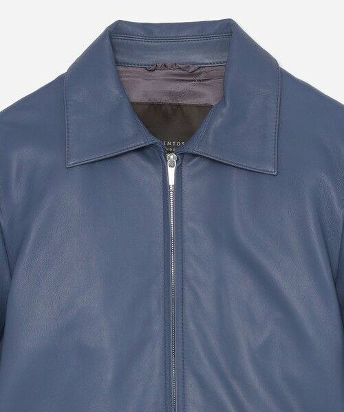 MACKINTOSH LONDON(MENS) / マッキントッシュ ロンドン 　メンズ ブルゾン | 【Weather proofed Leather】レザーアビエータージャケット | 詳細3