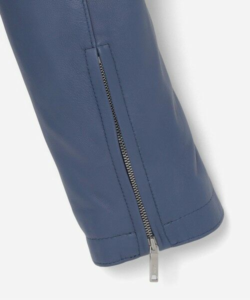 MACKINTOSH LONDON(MENS) / マッキントッシュ ロンドン 　メンズ ブルゾン | 【Weather proofed Leather】レザーアビエータージャケット | 詳細4