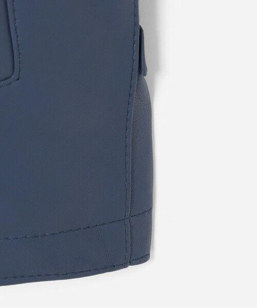 MACKINTOSH LONDON(MENS) / マッキントッシュ ロンドン 　メンズ ブルゾン | 【Weather proofed Leather】レザーアビエータージャケット | 詳細7