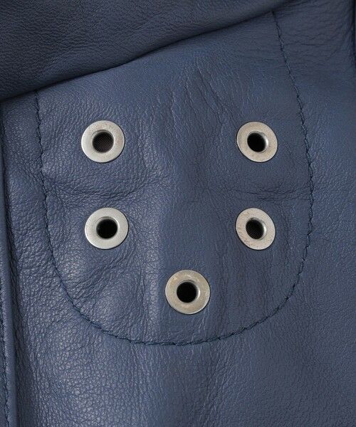 MACKINTOSH LONDON(MENS) / マッキントッシュ ロンドン 　メンズ ブルゾン | 【Weather proofed Leather】レザーアビエータージャケット | 詳細9