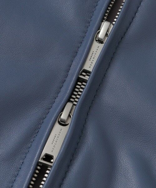 MACKINTOSH LONDON(MENS) / マッキントッシュ ロンドン 　メンズ ブルゾン | 【Weather proofed Leather】レザーアビエータージャケット | 詳細10