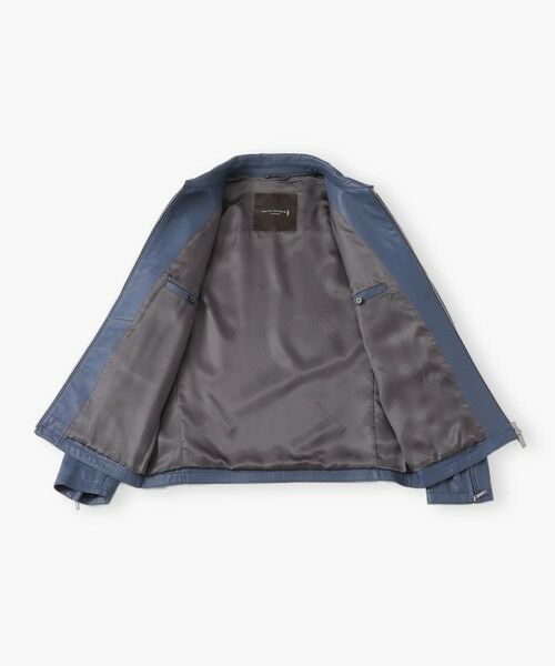 MACKINTOSH LONDON(MENS) / マッキントッシュ ロンドン 　メンズ ブルゾン | 【Weather proofed Leather】レザーアビエータージャケット | 詳細12