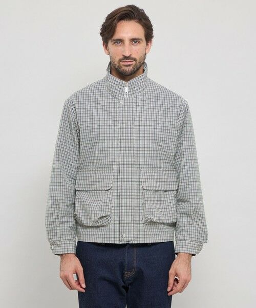 MACKINTOSH LONDON(MENS) / マッキントッシュ ロンドン メンズ ブルゾン | ウールタイプライタースタンドカラーショートブルゾン | 詳細3