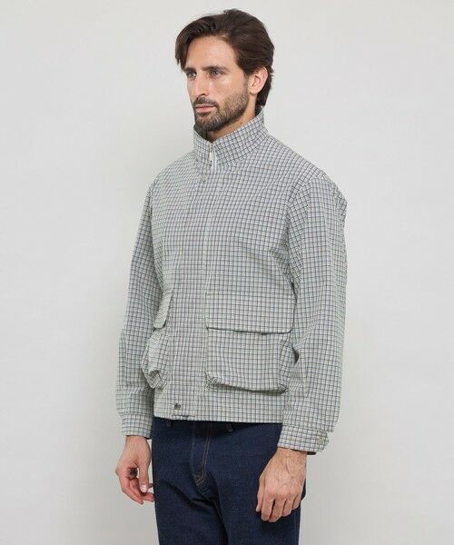 MACKINTOSH LONDON(MENS) / マッキントッシュ ロンドン メンズ ブルゾン | ウールタイプライタースタンドカラーショートブルゾン | 詳細4