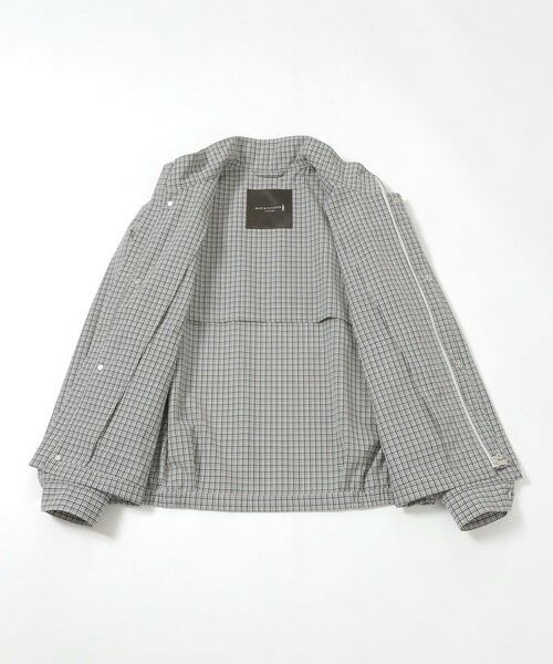 MACKINTOSH LONDON(MENS) / マッキントッシュ ロンドン メンズ ブルゾン | ウールタイプライタースタンドカラーショートブルゾン | 詳細10