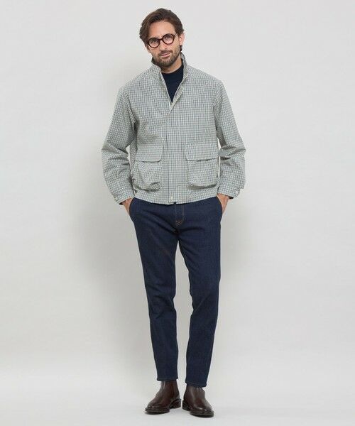 MACKINTOSH LONDON(MENS) / マッキントッシュ ロンドン メンズ ブルゾン | ウールタイプライタースタンドカラーショートブルゾン | 詳細1