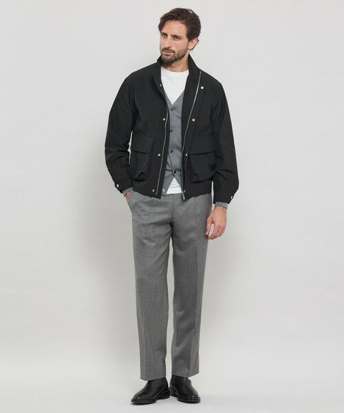 MACKINTOSH LONDON(MENS) / マッキントッシュ ロンドン メンズ ブルゾン | ウールタイプライタースタンドカラーショートブルゾン | 詳細2