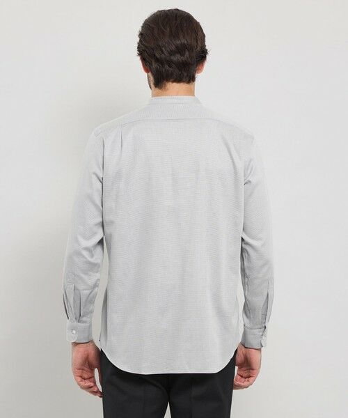 MACKINTOSH LONDON(MENS) / マッキントッシュ ロンドン メンズ シャツ・ブラウス | 小紋ジャカードバンドカラーシャツ | 詳細5