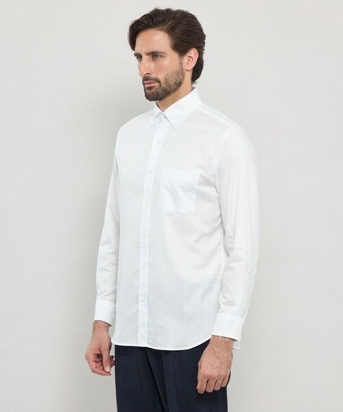 MACKINTOSH LONDON(MENS) / マッキントッシュ ロンドン メンズ シャツ・ブラウス | マイクロアンドリュージャカードボタンダウンシャツ | 詳細3