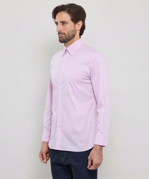 MACKINTOSH LONDON(MENS) / マッキントッシュ ロンドン メンズ シャツ・ブラウス | ストレッチタイプライターストライプボタンダウンシャツ | 詳細5