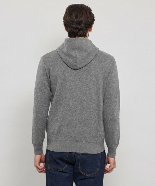 MACKINTOSH LONDON(MENS) / マッキントッシュ ロンドン 　メンズ ニット・セーター | ダブルフェイスジップアップパーカー | 詳細5