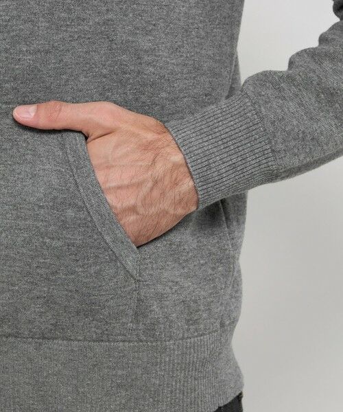 MACKINTOSH LONDON(MENS) / マッキントッシュ ロンドン 　メンズ ニット・セーター | ダブルフェイスジップアップパーカー | 詳細6