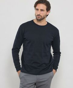 MACKINTOSH LONDON(MENS) / マッキントッシュ ロンドン 　メンズ カットソー | タックボーダーロングスリーブTシャツ