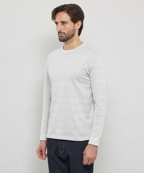 MACKINTOSH LONDON(MENS) / マッキントッシュ ロンドン メンズ カットソー | タックボーダーロングスリーブTシャツ | 詳細5