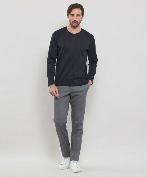 MACKINTOSH LONDON(MENS) / マッキントッシュ ロンドン メンズ カットソー | 針抜きVネックロングスリーブTシャツ | 詳細2