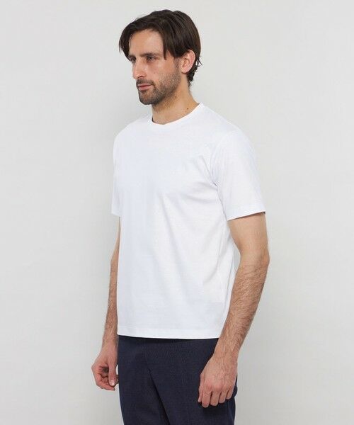 MACKINTOSH LONDON(MENS) / マッキントッシュ ロンドン メンズ カットソー | 【WEB・一部店舗限定】シルケットスムースロゴ刺しゅうTシャツ | 詳細6