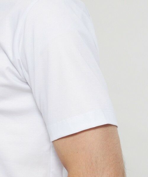 MACKINTOSH LONDON(MENS) / マッキントッシュ ロンドン メンズ カットソー | 【WEB・一部店舗限定】シルケットスムースロゴ刺しゅうTシャツ | 詳細8