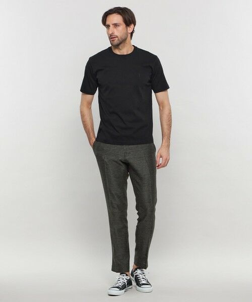 MACKINTOSH LONDON(MENS) / マッキントッシュ ロンドン メンズ カットソー | 【WEB・一部店舗限定】シルケットスムースロゴ刺しゅうTシャツ | 詳細2