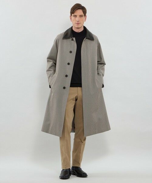 MACKINTOSH LONDON(MENS) / マッキントッシュ ロンドン 　メンズ その他アウター | 【HADSTON】【DORMEUIL】ウールコットンラグランスリーブベルテッドコート | 詳細3