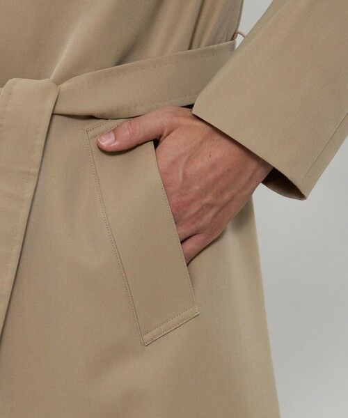 MACKINTOSH LONDON(MENS) / マッキントッシュ ロンドン 　メンズ その他アウター | 【HADSTON】【DORMEUIL】ウールコットンラグランスリーブベルテッドコート | 詳細10