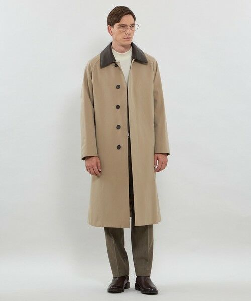 MACKINTOSH LONDON(MENS) / マッキントッシュ ロンドン 　メンズ その他アウター | 【HADSTON】【DORMEUIL】ウールコットンラグランスリーブベルテッドコート | 詳細2