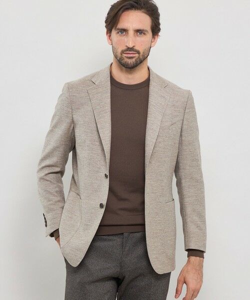 MACKINTOSH LONDON(MENS) / マッキントッシュ ロンドン メンズ その他アウター | 【NEW BRIDGE】 【Bottoli/ボットーリ】アンダイドツイルジャケット(ベージュ)