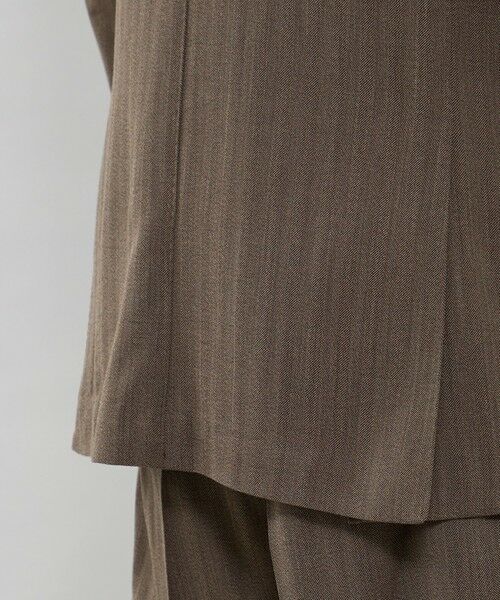 MACKINTOSH LONDON(MENS) / マッキントッシュ ロンドン メンズ ノーカラージャケット | 【ANGELICO/アンジェリコ】ヘリンボーンジャケット | 詳細7