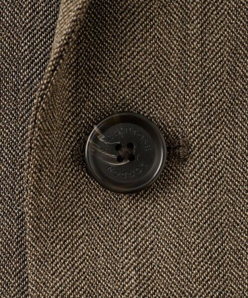 MACKINTOSH LONDON(MENS) / マッキントッシュ ロンドン メンズ ノーカラージャケット | 【ANGELICO/アンジェリコ】ヘリンボーンジャケット | 詳細8