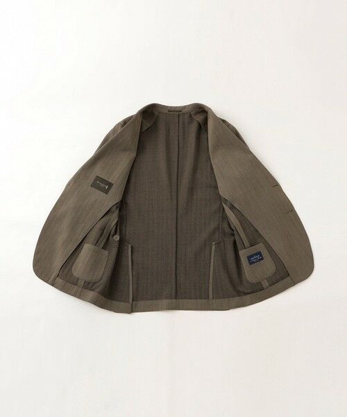 MACKINTOSH LONDON(MENS) / マッキントッシュ ロンドン メンズ ノーカラージャケット | 【ANGELICO/アンジェリコ】ヘリンボーンジャケット | 詳細9