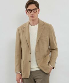 MACKINTOSH LONDON(MENS) / マッキントッシュ ロンドン 　メンズ ノーカラージャケット | 【WEB・一部店舗限定】 【Bottoli/ボットーリ】キャバリーツイルジャケット
