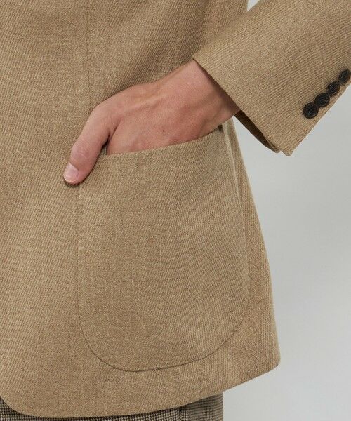 MACKINTOSH LONDON(MENS) / マッキントッシュ ロンドン 　メンズ ノーカラージャケット | 【WEB・一部店舗限定】 【Bottoli/ボットーリ】キャバリーツイルジャケット | 詳細7