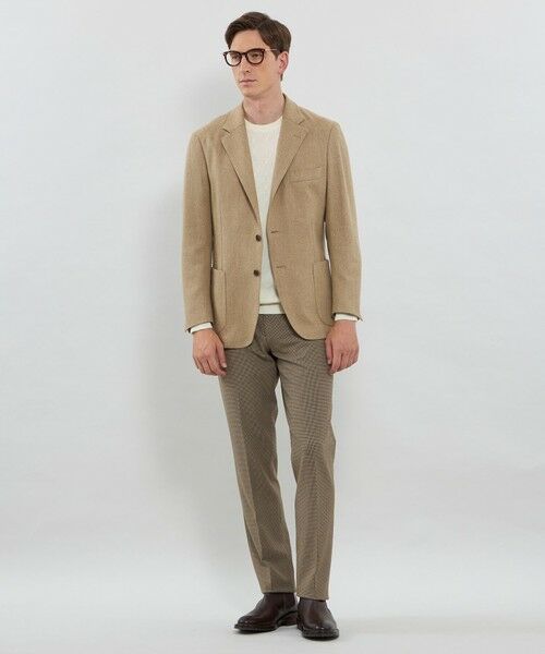 MACKINTOSH LONDON(MENS) / マッキントッシュ ロンドン 　メンズ ノーカラージャケット | 【WEB・一部店舗限定】 【Bottoli/ボットーリ】キャバリーツイルジャケット | 詳細2