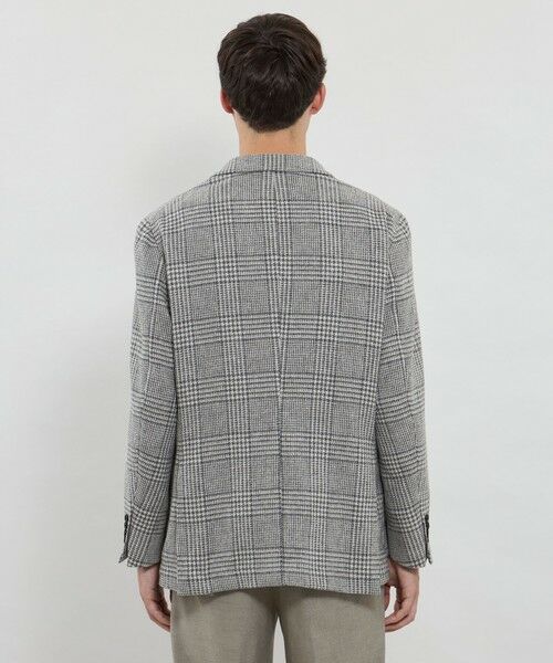 MACKINTOSH LONDON(MENS) / マッキントッシュ ロンドン 　メンズ ノーカラージャケット | 【WEB・一部店舗限定】 【Bottoli/ボットーリ】グレンチェックジャケット | 詳細5