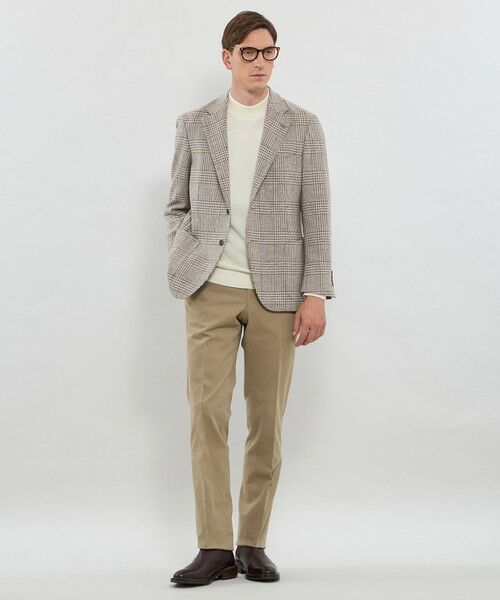 MACKINTOSH LONDON(MENS) / マッキントッシュ ロンドン 　メンズ ノーカラージャケット | 【WEB・一部店舗限定】 【Bottoli/ボットーリ】グレンチェックジャケット | 詳細2