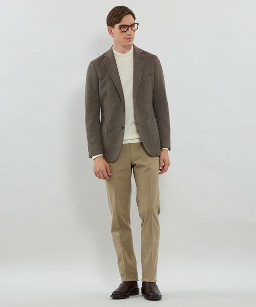 MACKINTOSH LONDON(MENS) / マッキントッシュ ロンドン メンズ ノーカラージャケット | 【FLEX JERSEY】ハニカムジャージージャケット | 詳細3