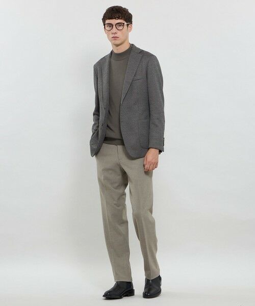 MACKINTOSH LONDON(MENS) / マッキントッシュ ロンドン メンズ ノーカラージャケット | 【FLEX JERSEY】ハニカムジャージージャケット | 詳細1