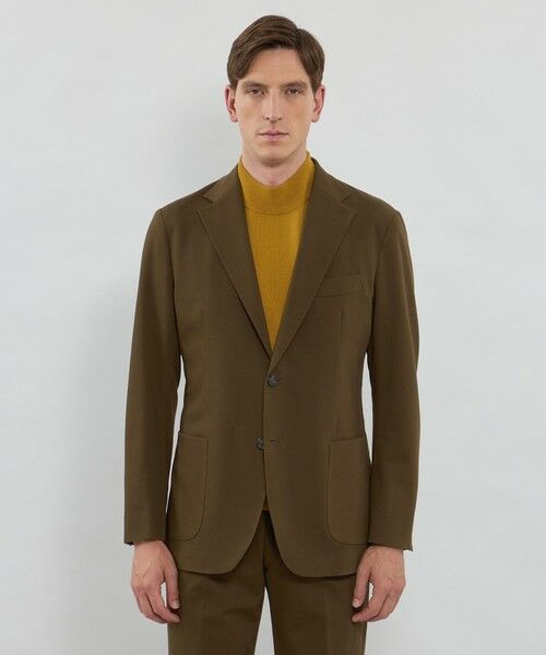 MACKINTOSH LONDON(MENS) / マッキントッシュ ロンドン メンズ ノーカラージャケット | 【FLEX JERSEY】キャバリーツイルジャージーセットアップジャケット | 詳細3