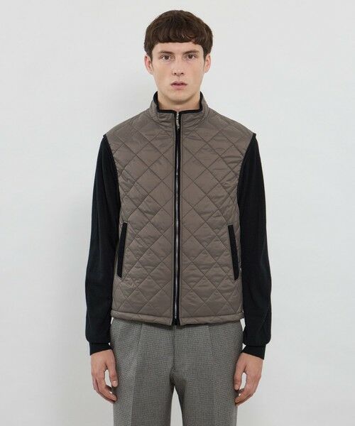 MACKINTOSH LONDON(MENS) / マッキントッシュ ロンドン 　メンズ ブルゾン | ナイロンタフタキルティングベスト | 詳細3