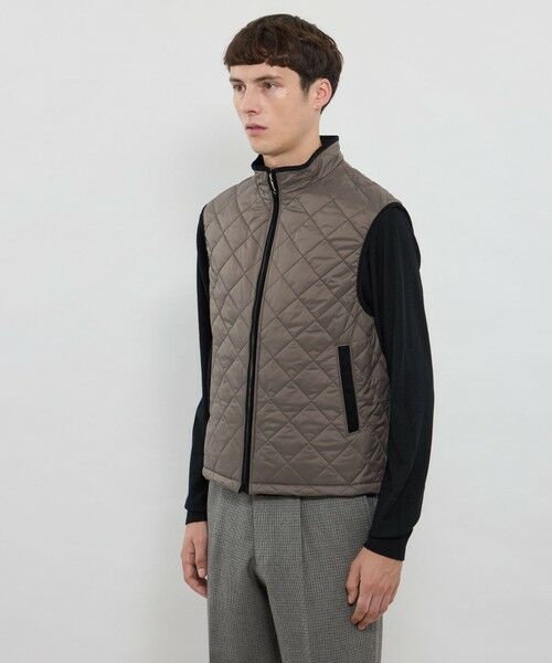 MACKINTOSH LONDON(MENS) / マッキントッシュ ロンドン 　メンズ ブルゾン | ナイロンタフタキルティングベスト | 詳細4